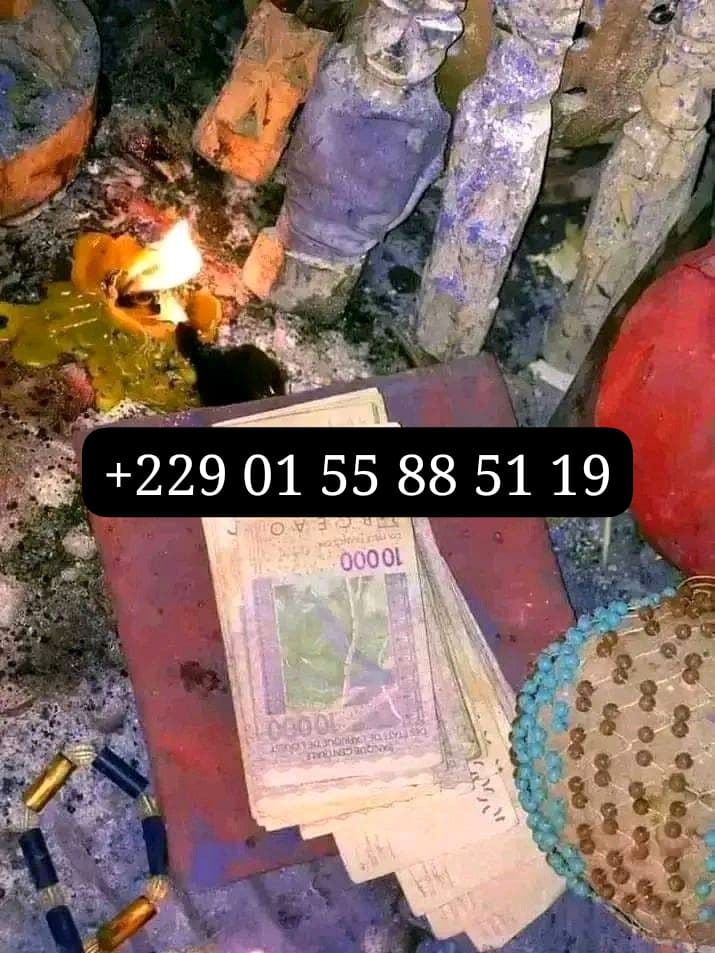 +229 01 55 88 51 19 LE PORTEFEUILLE MAGIQUE À DISTANCE WHATSAP / +229 01 55 88 51 19 Le portefeuille magique communément appelé bedou magique ou porte monnaie magique est un moyen d’avoir de l’argent chaque jour. Le portefeuille permet d’avoir de l’argent chaque jour sans quitter chez toi. Beaucoup de personnes se demandent comment c’est possible cette réalité me laisser vous expliquer.Comment ça marche le portefeuille ?Le portefeuille c’est une enveloppe dans laquelle les génies passent des invisibles pour voler l’argent des sociétés riches comme les banques et d’autres personnes physiques. Qui possède une richesse cachée quelque part, les génies vont prendre cette somme que vous voulez pour vous déposer dans votre portefeuille. Pour avoir le portefeuille magique il ne faut pas vous inquiéter, c’est seulement les frais d’ingrédient que vous allez payer.Le portefeuille magique peut vous produire en Euro, en Dollars, en FCFA en CHF, etc. En FCFA ça produit de 100.000 jusqu’à 1.000.000 par jours. En Euro, je donne de 1000£ à 5000£ par jour. les frais des ingrédients dépendent de combien vous voulez que ça vous produit pas jours. De plus la fin de chaque mois une fois que vous avez la satisfaction il ya une somme que vous devez envoyer pour l’entretien des génies. ceux qui vous permettent d’avoir la générosité des génies chaque jour pendant 3 Ans .Avoir un portefeuille magique sans conséquenceLe porte monnaie magique n’a pas de conséquence sur votre vie ni d’inconvénient sur vote famille. De nombreuses personnes croient que le portefeuille a des effets secondaires sur leur vie mais c’est impossible. Parce que c’est comme embaucher un groupe de gens pour vous voler de l’argent et ils auront leur part c’est comme ça que les génies travaillant chaque mois vous m’envoyez un sommes pour les cérémonies de reconnaissance. Les totems à respecter pour utiliser le portefeuille sont simples. Au cas où vous ne les respectez pas, le portefeuille magique va arrêter de produire pour vous.Le grand maître marabout du vrai portefeuille magiqueContactez-moiMarabout puissant PAPA ALAFIA Numéro de WhatsApp :… … … … +229 01 55 88 51 19 Numéro de téléphone :… … … … +229 01 55 88 51 19 Travail Rapide / Discrétion AbsolueJoignable 24h / 24h et 7j/7jles billets produits par le portefeuille magique ne sont pas différents des autres billets de banque tout est pareil et peuvent être épargnés dans toute banque