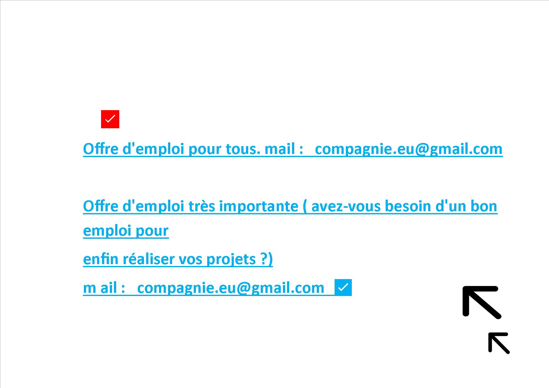 Offre d