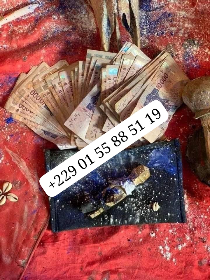 LES ÉTAPES POUR AVOIR LE VRAI PORTEFEUILLE MAGIQUE À DISTANCE SANS CONSÉQUENCE+229 01 55 88 51 19 +229 01 55 88 51 19 Ce porte feuille magique est un puissant porte feuille vu sa fonction de magie et d’attirance. Il attire de l’argent grâce à une force qu’on appelle LA FORCE D’ATTRACTION. Ce portefeuille attire de l’argent par jour pendant 5 ans, après les 5 ans le portefeuille ne produit plus de l’argent; il faudra donc le renouveler si vous le voulez bien. Ce portefeuille attire de l’argent selon votre devise monétaire. CET ARGENT PEUT-IL TOUT Acheter ? L’argent que le portefeuille magique sort a la même valeur que tout argent. Il vous faut au quotidien enlever cet argent du portefeuille. En cas d’oubli, vous verrez la même somme dans ce portefeuille le lendemain. Et c’est bien une perte pour vous si vous laissez cet argent dans le portefeuille. Vous pouvez vous servir de cet argent pour tous vos besoins. Vous pouvez également le déposer dans une banque pour réaliser vos projets ultérieures.
CE PORTEFEUILLE A-T-IL DES CONSEQUENCES POUR SON UTILISATEUR ?
.Le portefeuille est sans conséquences sur votre vie et quiconque qui peut en bénéficier. Notez bien que ce portefeuille n’a rien avoir avec le démon ou le diable. C’est une chose naturelle et sans danger sur votre vie présente ou future COMMENT PUIS-JE AVOIR CE PORTEFEUILLE A DISTANCE? Où que vous soyez dans le monde entier, vous pouvez commander le portefeuille magique. Il y a une institution internationale par laquelle vous pouvez avoir ledit portefeuille sans inquiétude. Cette institution s’appelle la DHL. Le porte feuille magique fait beaucoup de richissime de nos jours +229 55 88 51 19 car ils y ont cru, l’Afrique regarde de secrets mais difficile à utiliser. Maitre Marabout détenteur de secrets de richesses pouvant vous rendre des richesses. Voici le portefeuille magique ou bedou magique comme l’appellent certains clients. Ce portefeuille est sans conséquences négatives donc vous pouvez l’utiliser sans avoir la vie hantée. Comment ça marche? Il y a un nombre d’ingrédients mis en jeu pour faire un tel portefeuille magique. Une fois ces ingrédients achetés, je vais les utiliser pour attribuer les pouvoirs requis pour la multiplication au portefeuille. Une fois terminée je vais vous envoyer ça ou vous allez venir prendre ça en mains propres. Dès que vous serez chez vous, vous le déposerai dans un endroit sûr que personne ne doit approcher à part vous car le portefeuille est personnel et uniquement une personne peut l’utiliser et le toucher une fois activé. Grâce aux pouvoirs attribués au portefeuille magique ou au porte monnaie magique et aux incantations faites, il peut multiplier jusqu’à un million et plus toute devise, si vous mettez un billet de votre choix dedans ce dernier ce dernier sera v Unlimited par 1000. mettez 100 euros dedans ça va donner 100000 chaque jour. 200 dedans donner 200.000 et un billet de 500 dedans donner 500.000 et c’est valable pour les devises telles que l’euro, le dollar, FCFA¿ Whatsapp : +229 55 88 51 19 SATISFACTION OU REMBOURSEMENT IMMÉDIAT. VEILLEZ IMMEDIATEMENT PRENDRE RDV OU CONTACT AVEC LE MARABOUT DES TRAVAUX OCCULTES.Contactez-moiMarabout puissant PAPA ALAFIA numéro de WhatsApp :… … … … +229 01 55 88 51 19