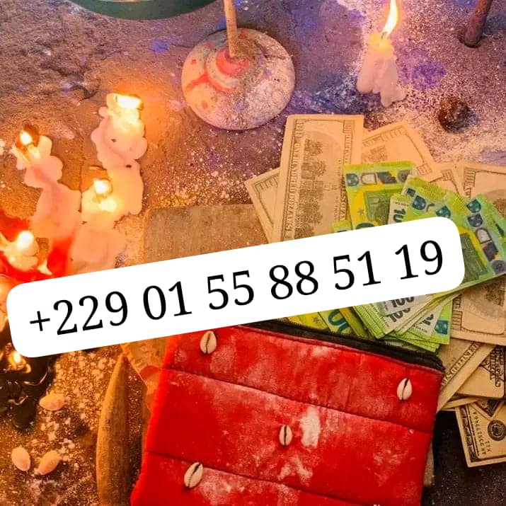 Comment le vrai portefeuille magique marche sans conséquence+229 01 55 88 51 19 +229 01 55 88 51 19 Comment ça marche le portefeuille?
Le portefeuille c’est un enveloppe dans le quelle les génies passent des invisibles pour voler l’argent des société riches comme les banques et autres personne physique. Qui possède une richesse cachée quelque parts, les génies vont prendre cette somme que vous voulez pour vous déposer dans votre portefeuille. Pour avoir le portefeuille magique il faut pas vous inquiété c’est seulement les frais des ingrédient que vous allez payer.
Le portefeuille magique peut vous produit en Euro, en Dollars, en fcfa en chf, etc. En fcfa ça produit de 100.000 jusqu’à 1.000.000 par jours. En Euro ça donne de 1000£ à 5000£ par jour. Les frais des ingrédient dépend de combien tu veux que ça te produit pas jours. De plus la fin de chaque mois une fois que tu a la satisfaction il y a une somme que tu dois envoyez pour l’entretien des génies. Ceux qui te permet d’avoir la générosité des génies chaque jours pendant 3 Ans.
Avoir une portefeuille magique sans conséquence
Le porte monnaie magique n’a pas de conséquence sur votre vie ni des inconvénient sur vote famille. Beaucoup de personne croient que portefeuille a des effets secondaire sur leur vies mais c’est impossibles. Parce c’est comme engager une groupe de gens pour vous voler de l’argent et ils auront leur part c’est comme ça les génies fonctionne chaque mois vous m’envoyez une sommes pour les cérémonies de reconnaissance. Les totems a respectez pour utilisez le portefeuille sont simples. En cas ou vous ne les respectez pas le portefeuille magique vas arrête de produit pour vous.
Grand maitre marabout du monde PAPA ALAFIA
Contact:
Tél: 00229 01 55 88 51 19
WhatsApp: +229 01 55 88 51 19