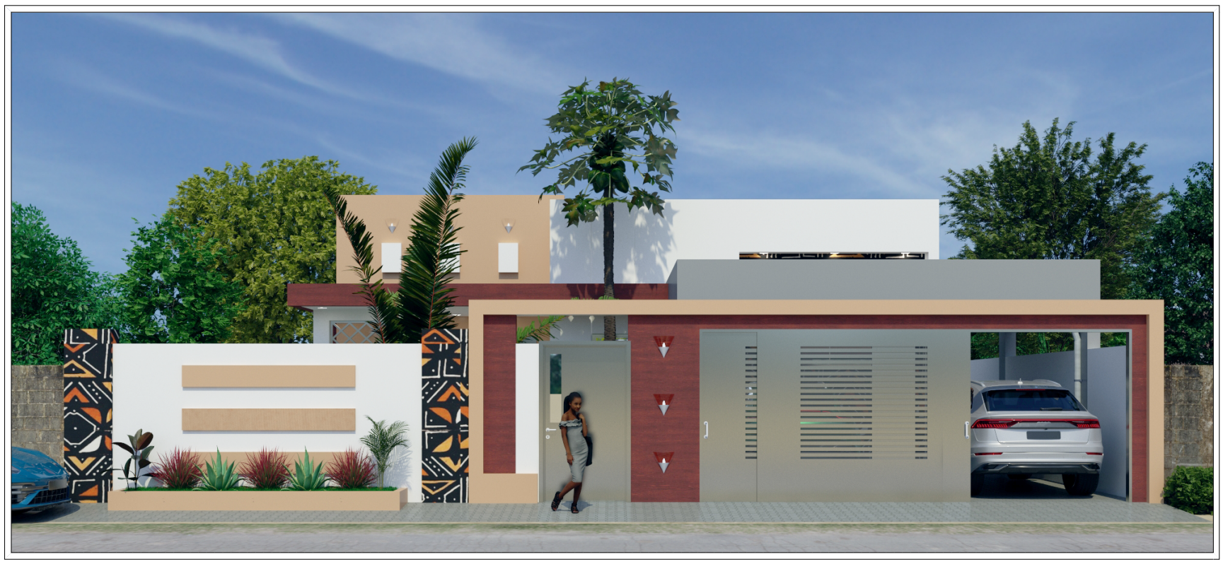 construction de maison la SARL HCG CONSTRUCTIONS vous propose la construction de villa modernes avec une finition très soignée et des matériaux de qualité.
si vous possédez un terrain nous vous construisons cette villa type f4 d