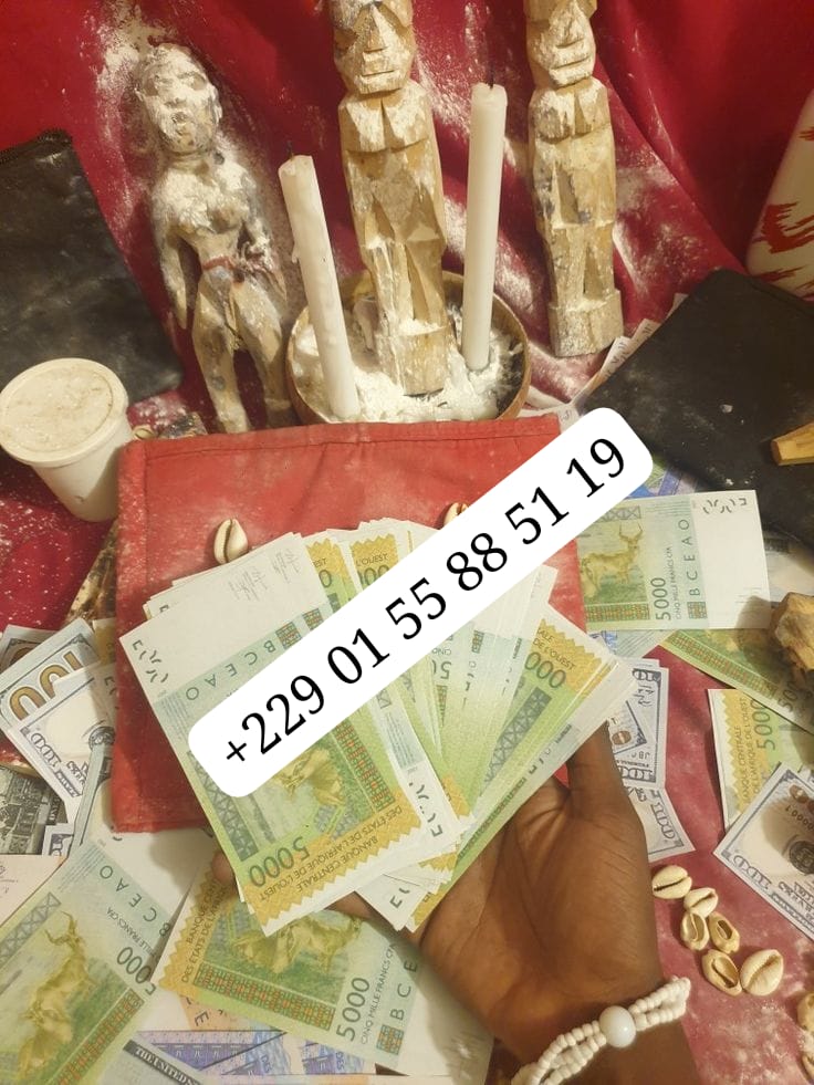 Comment avoir le vrai portefeuille magique à distance sans conséquence+229 01 55 88 51 19 +229 01 55 88 51 19 Portefeuille magique, portefeuille magique en euro, portefeuille magique marabout, porte monnaie magique au bénin, marabout puissant et gratuit, marabout très puissant, maitre marabout sérieux, marabout en France, vrai marabout, multiplication d’argent rapide, le secret du portefeuille magique, le bedou magique, le portefeuille magique existe il? , Portefeuille magique vérité, portefeuille magique en France, portefeuille magique en dollars, whatssap +229 01 55 88 51 19
MULTIPLICATION
Le portefeuille magique communément appelez bedou magique ou porte monnaie magique est une moyen d’avoir d’argent chaque jour. Le portefeuille permet d’avoir de l’argent chaque jour sans quitter chez toi. Beaucoup de personne se demande comment c’est possible cette réalité laisser moi vous expliquez.
Comment ça marche le portefeuille?
Le portefeuille c’est un enveloppe dans le quelle les génies passent des invisibles pour voler l’argent des société riches comme les banques et autres personne physique. Qui possède une richesse cachée quelque parts, les génies vont prendre cette somme que vous voulez pour vous déposer dans votre portefeuille. Pour avoir le portefeuille magique il faut pas vous inquiété c’est seulement les frais des ingrédient que vous allez payer.
Le portefeuille magique peut vous produit en Euro, en Dollars, en fcfa en chf, etc. En fcfa ça produit de 100.000 jusqu’à 1.000.000 par jours. En Euro ça donne de 1000£ à 5000£ par jour. Les frais des ingrédient dépend de combien tu veux que ça te produit pas jours. De plus la fin de chaque mois une fois que tu a la satisfaction il y a une somme que tu dois envoyez pour l’entretien des génies. Ceux qui te permet d’avoir la générosité des génies chaque jours pendant 3 Ans.
Avoir une portefeuille magique sans conséquence
Le porte monnaie magique n’a pas de conséquence sur votre vie ni des inconvénient sur vote famille. Beaucoup de personne croient que portefeuille a des effets secondaire sur leur vies mais c’est impossibles. Parce c’est comme engager une groupe de gens pour vous voler de l’argent et ils auront leur part c’est comme ça les génies fonctionne chaque mois vous m’envoyez une sommes pour les cérémonies de reconnaissance. Les totems a respectez pour utilisez le portefeuille sont simples. En cas ou vous ne les respectez pas le portefeuille magique vas arrête de produit pour vous.
Grand maitre marabout du monde PAPA ALAFIA
Contact:
Tél: 00229 01 55 88 51 19
WhatsApp: +229 01 55 88 51 19